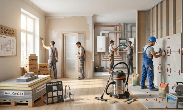Guida alla ristrutturazione e al riordino degli spazi: come pianificare lavori edili e sgomberi senza stress